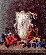 Mount, Evelina June Floral Still-Life oil painting on canvas